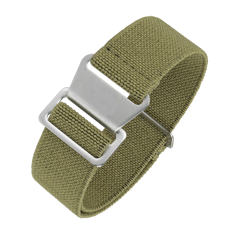 Elastic Nylon Watch Band Military Watch Strap Men Outdoors Sport 20mm 22mm