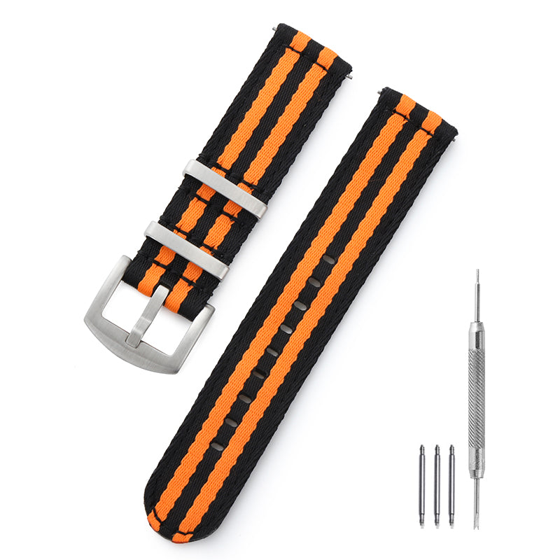 Quick Replacement Military Watch Nylon Strap 20mm