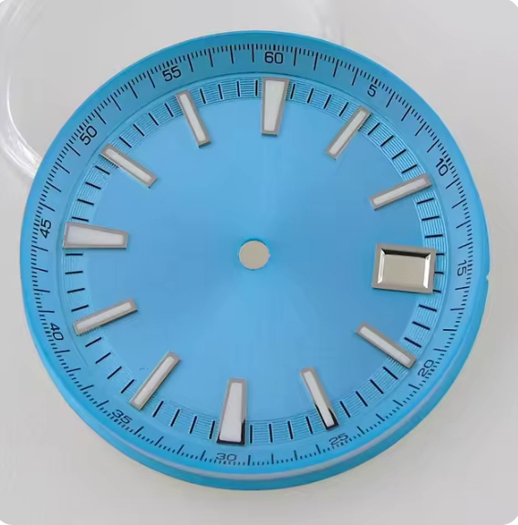 41mm Overseas Watch case NH34 NH35 NH36 NH70 NH72 Movement 33MM Dial Lume Hand Watch Part Mod Brush Finish Bracelet