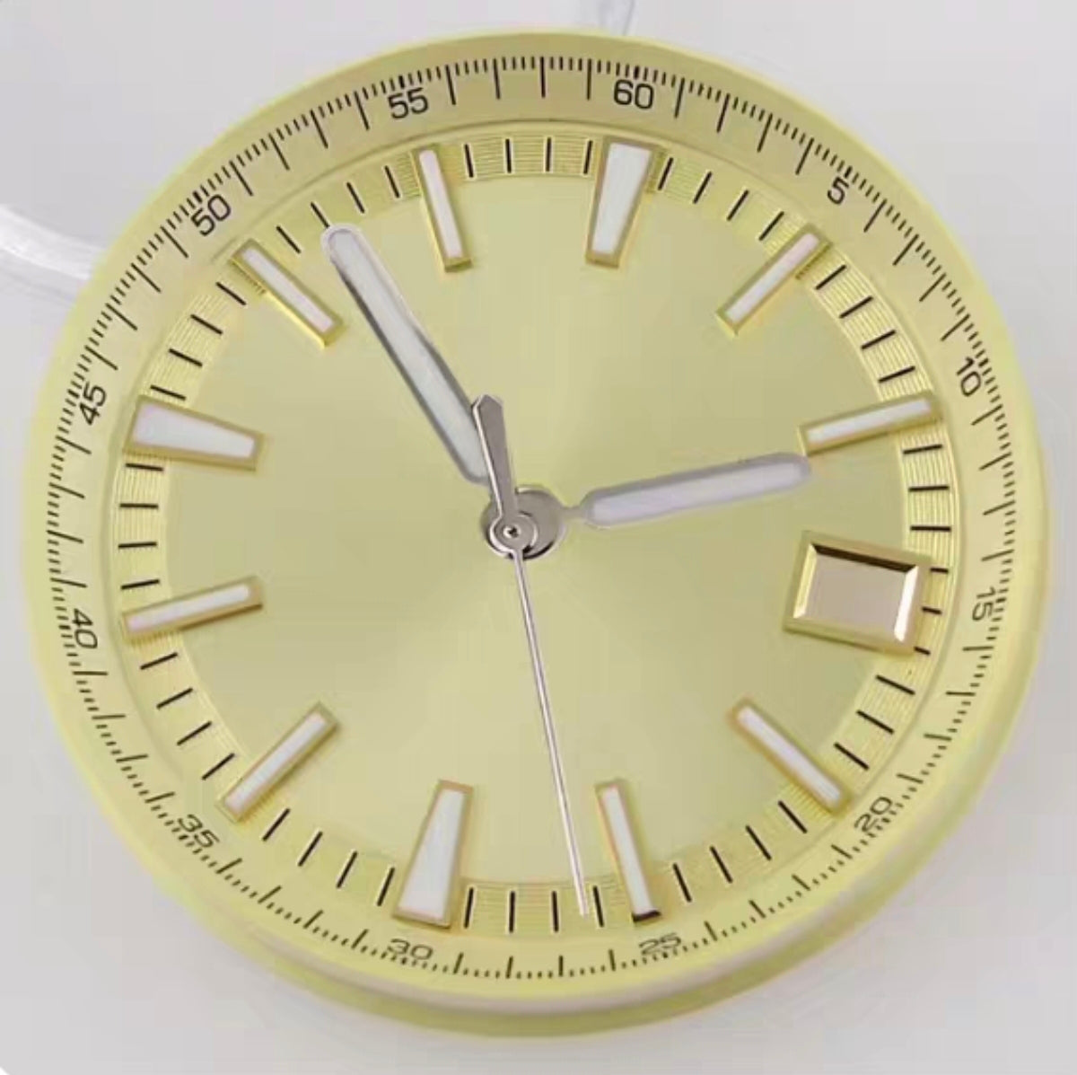 41mm Overseas Watch case NH34 NH35 NH36 NH70 NH72 Movement 33MM Dial Lume Hand Watch Part Mod Brush Finish Bracelet