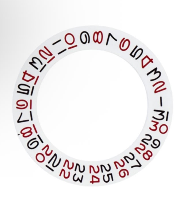 11 engraved rotors+8 red calendar wheels+3 full lime NH35 calendar wheel