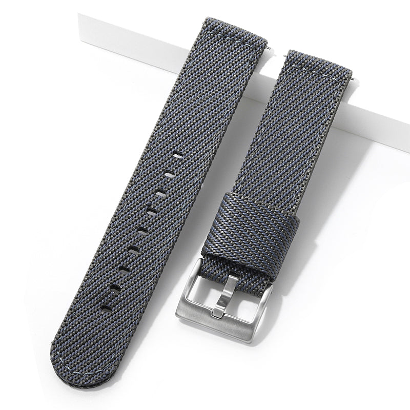 Nylon Canvas Strap Watchband 20mm