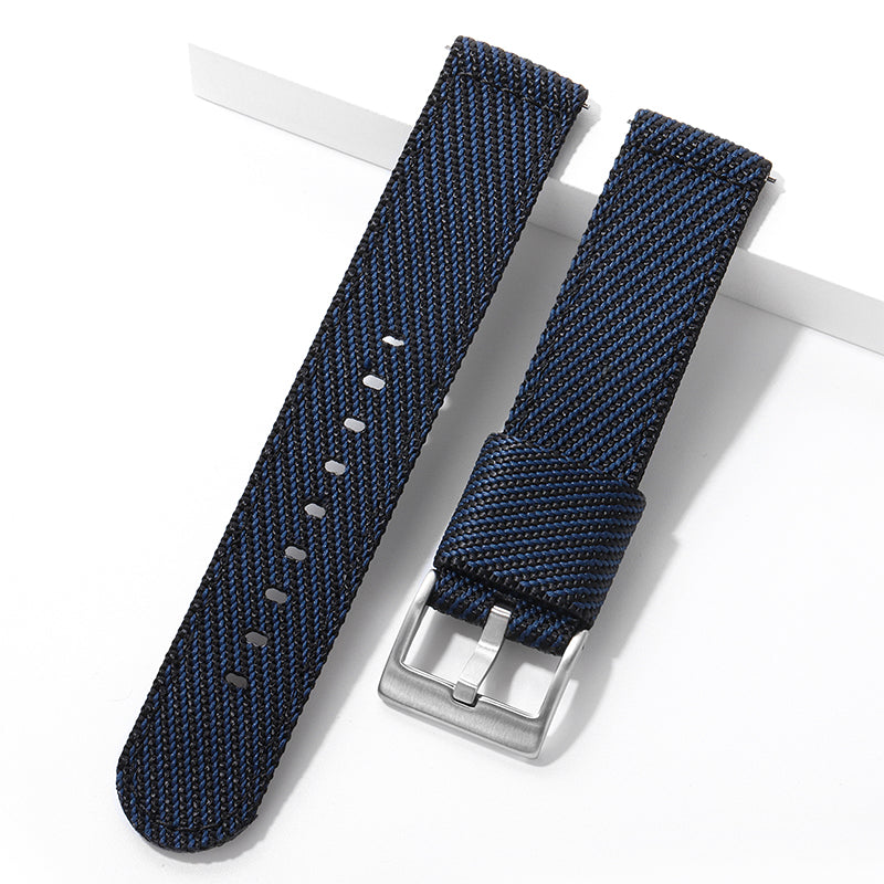 Nylon Canvas Strap Watchband 20mm