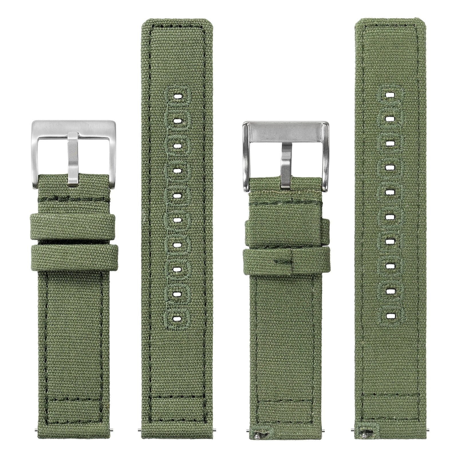 Canvas Watch Strap Vintage Watch band 20mm 22mm