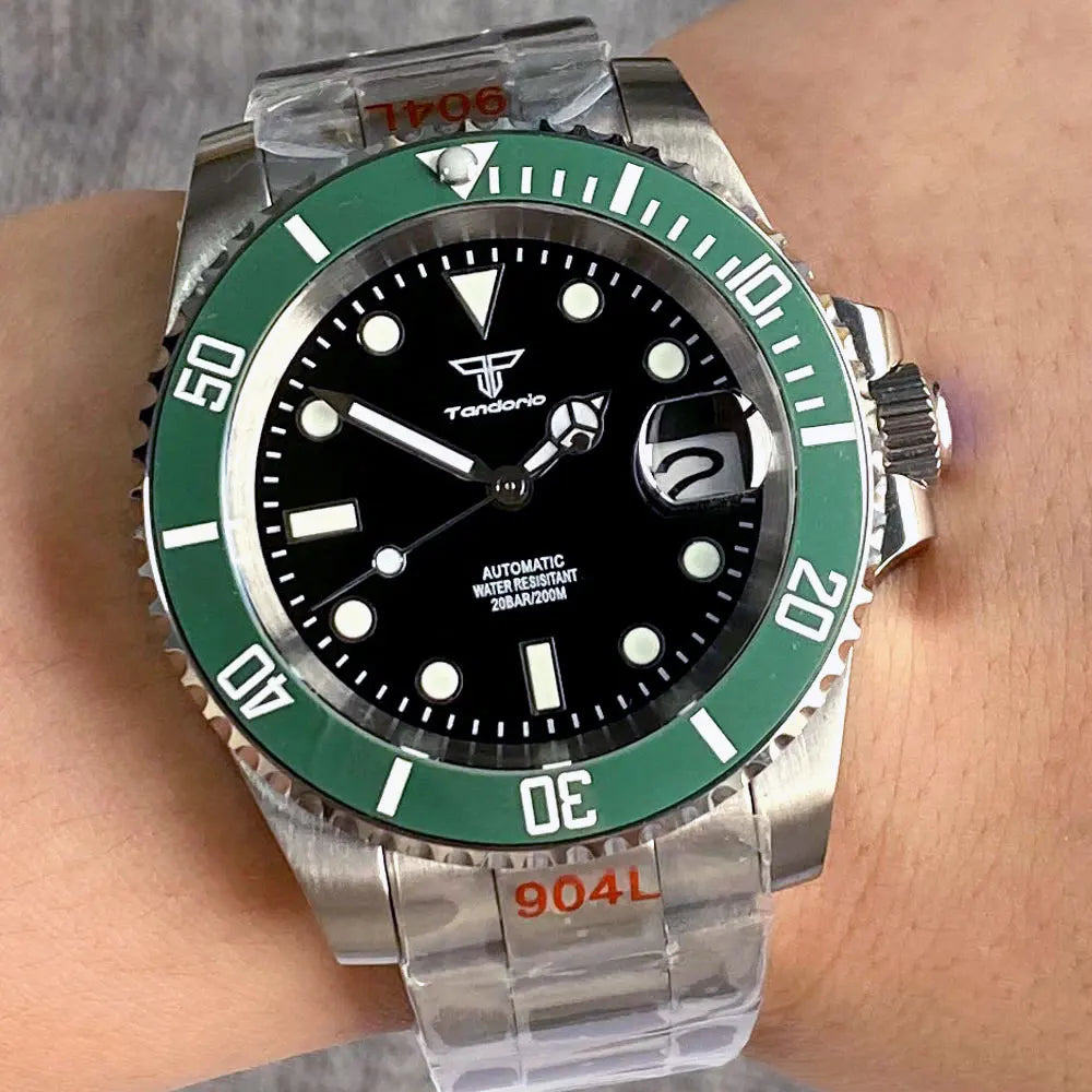 メンズ ダイビングウォッチ 40mm タンドリオ TD266D サブ NH35 自動 