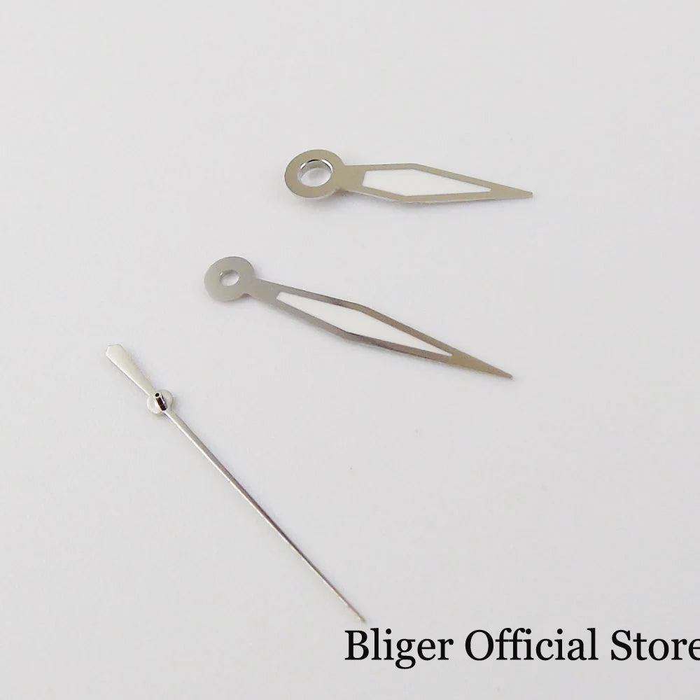 Texture Dial Sterile 34mm Black Automatic Watch Dial Watch Needles fit NH35 Movement