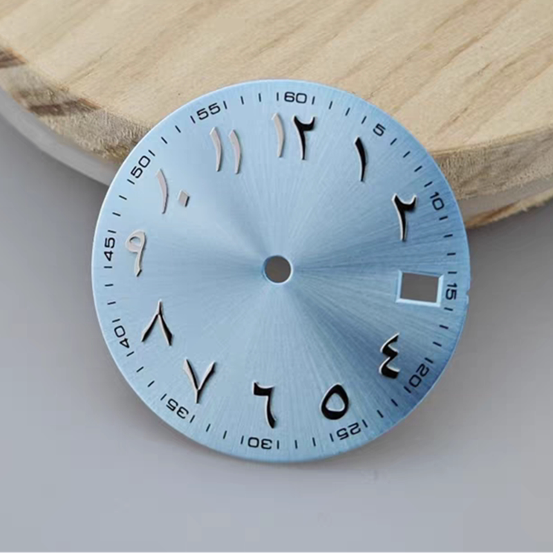 NH35 dial Middle East dial log DIY modified mechanical watch accessories size 28.5mm