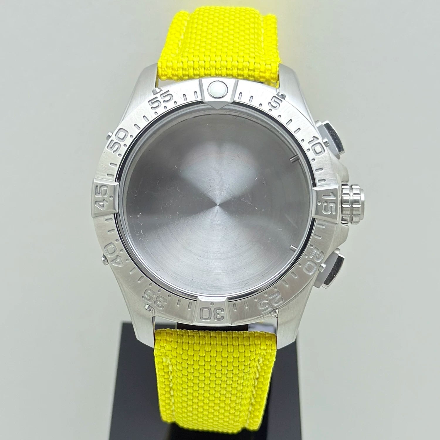 42mm Avenger Watch Case Yellow Wolf for VK63 chronograph high quality luminous beads Sapphire 3 ATM