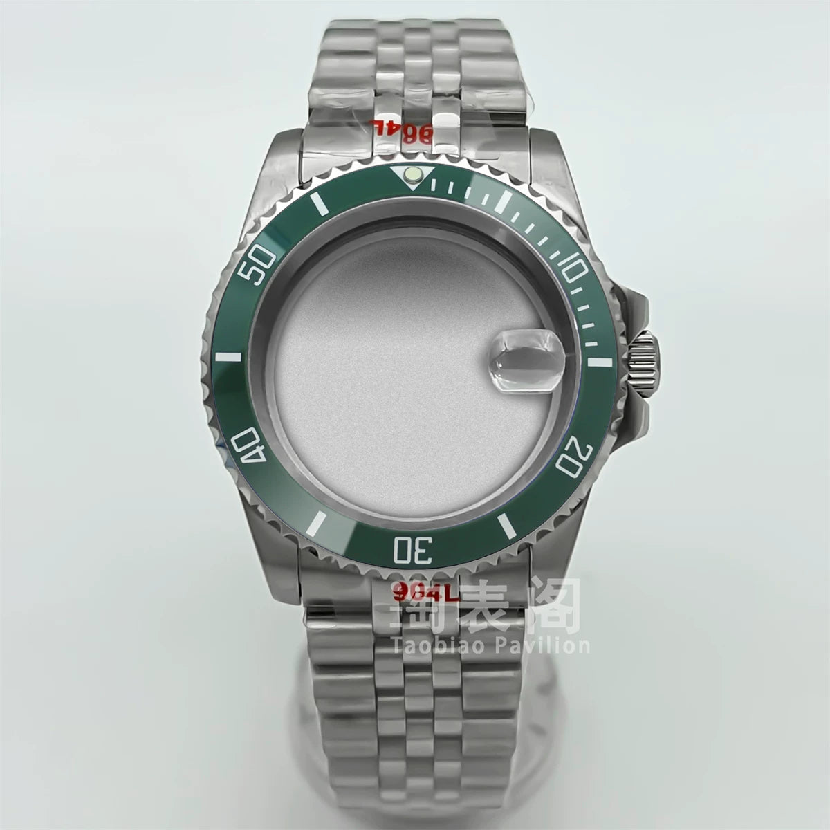 Modified Submariner Case 36mm/38mm GMT Case ceramic bezel sapphire glass for NH35 34 36 38 Etc movement