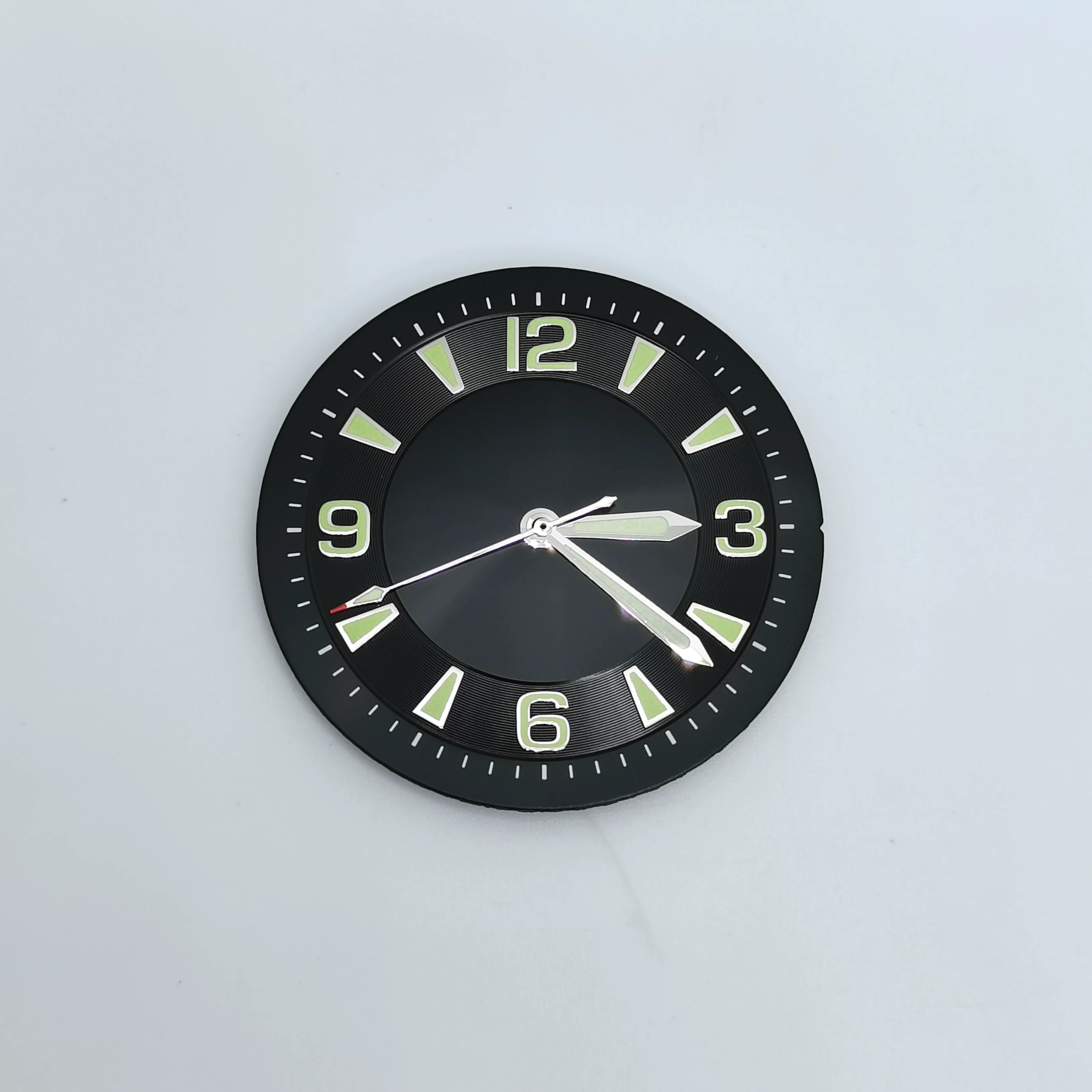 33.5mm dial and hands 36912 number for eta2824 miyota 8215 seiko NH35 movement green luminous