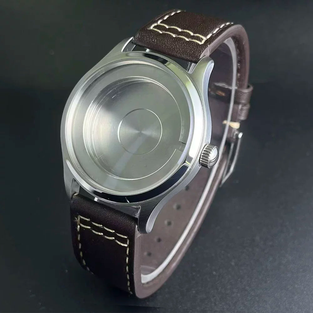 40MM Pilot Case Little Prince Stainless Steel Mineral Glass Shell and Belt Set Suitable for Miyota 8215,2813