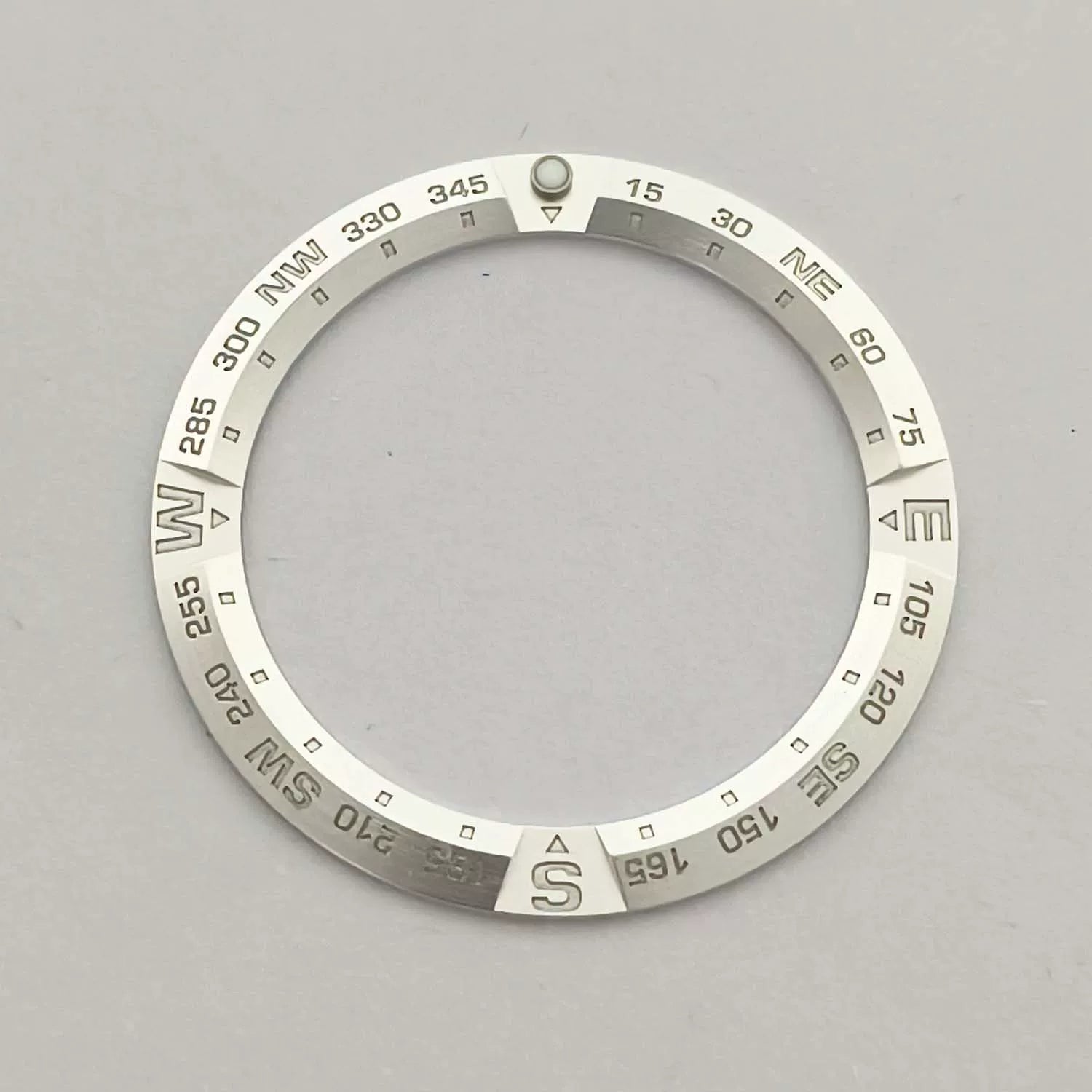 Samurai Bezel Insert digital striped aluminum Prospex Compass outer diameter 40mm inner diameter 31.5mm thickness 1.4mm