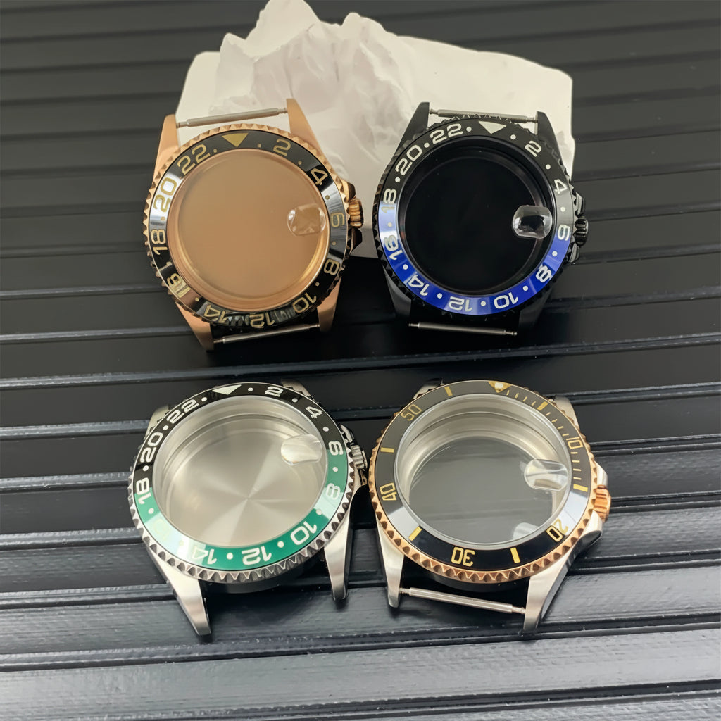36mm 38mm Submariner Case GMT Bezel NH34 35 36 ETA2824 PT5000 Sapphire 10bar