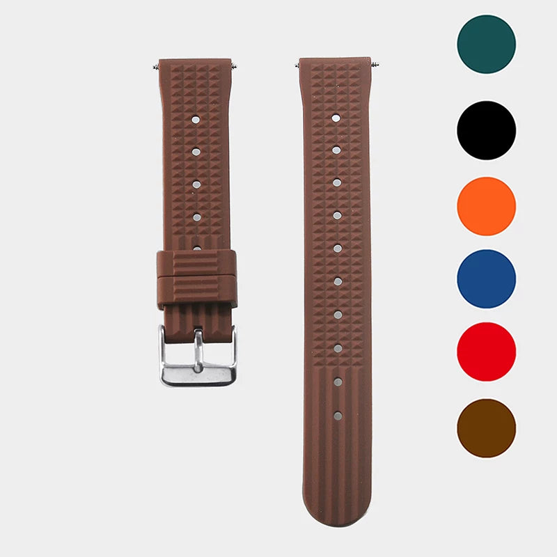 20/22mm rubber watch Strap with small mm SNK809 807 805 803 M85