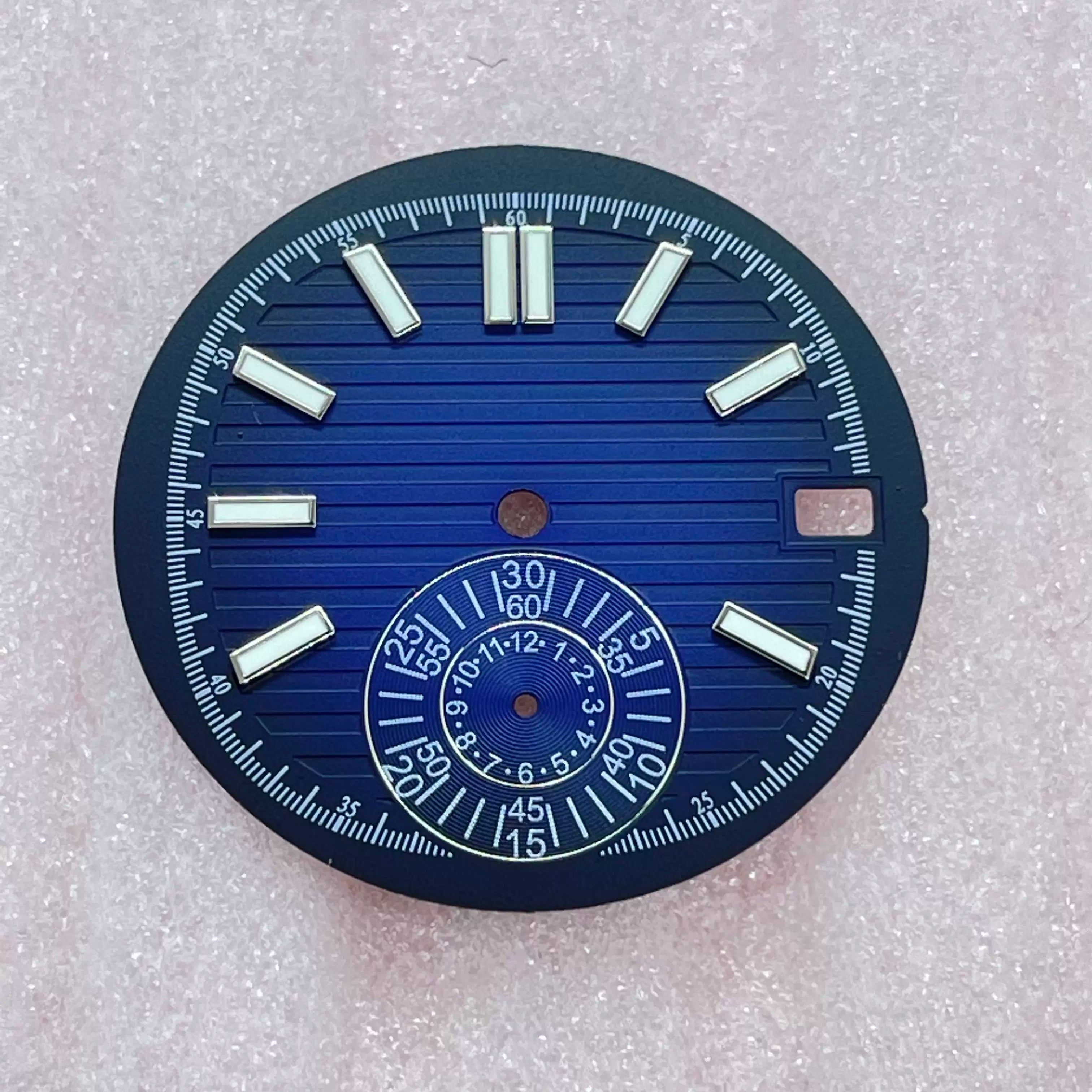 28.5MM modified VK61 dial Green luminous without logo