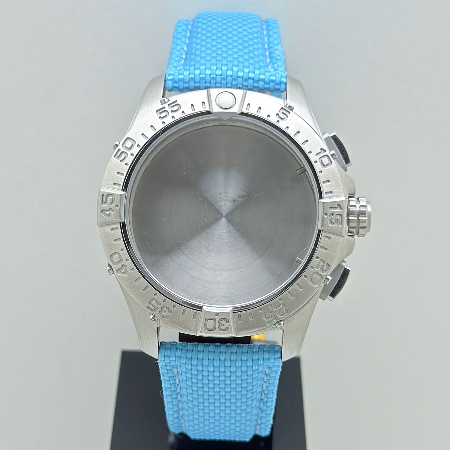42mm Avenger Watch Case Yellow Wolf for VK63 chronograph high quality luminous beads Sapphire 3 ATM