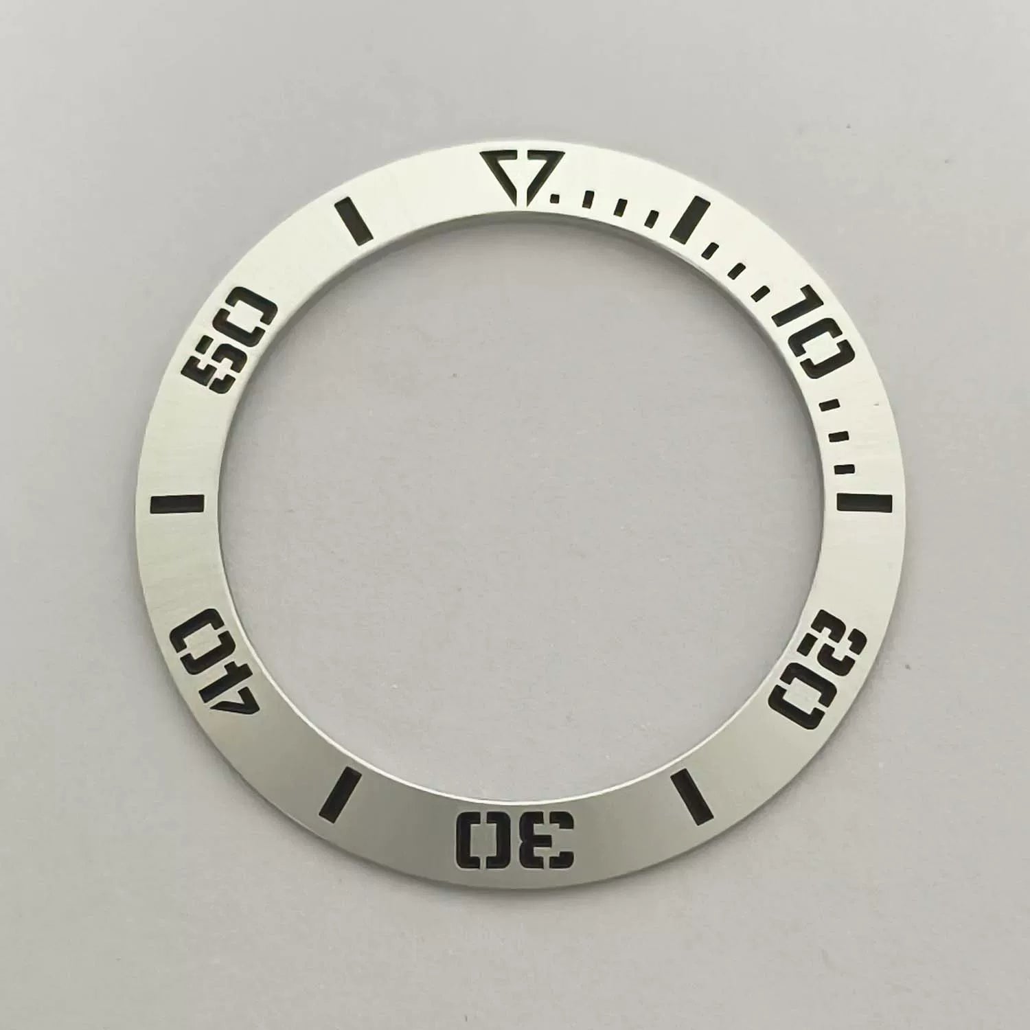 Samurai Bezel Insert digital striped aluminum Prospex Compass outer diameter 40mm inner diameter 31.5mm thickness 1.4mm