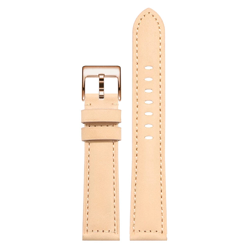 Big wrist extended leather watch strap for Pilot Field Dress Diver 140mm+90MM Fat Wrist Band 20mm 22 24mm