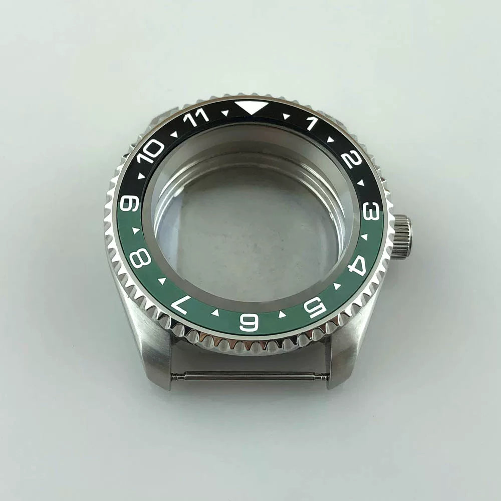 42MM Diver Case 316Lstainless steel sapphire mirror fit NH35/NH36 nh34 nh38 automatic movement 10Bar