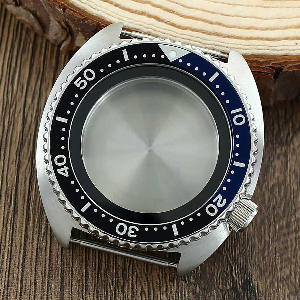 Miyota 9015 watch case 45MM modified turtle watch case Sapphire 20ATM Captain Willard Box
