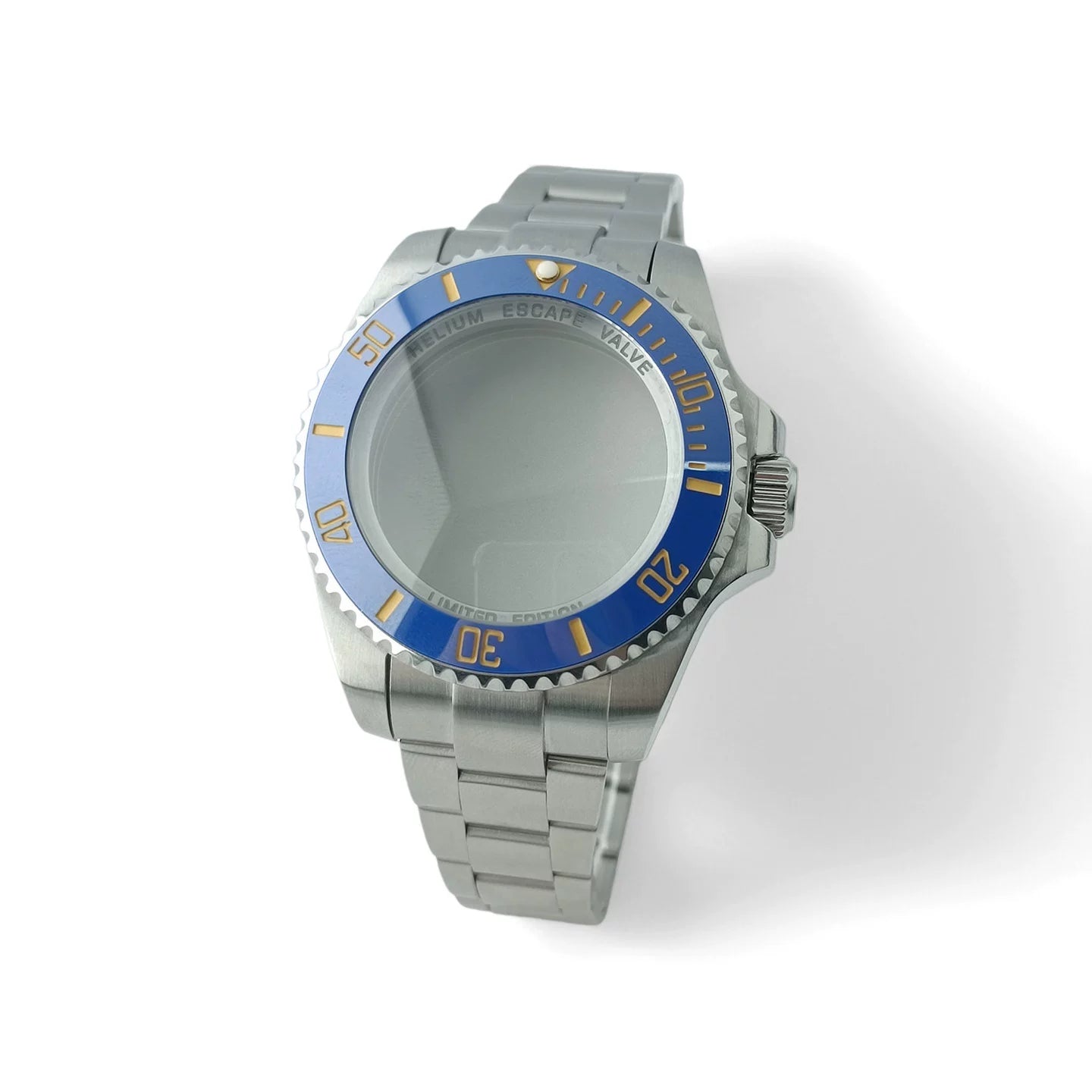 28.5mm Deep Sea Dials 43mm James Cameron Watch Case Hands set For Japan NH35 Sapphire Glass 10bar