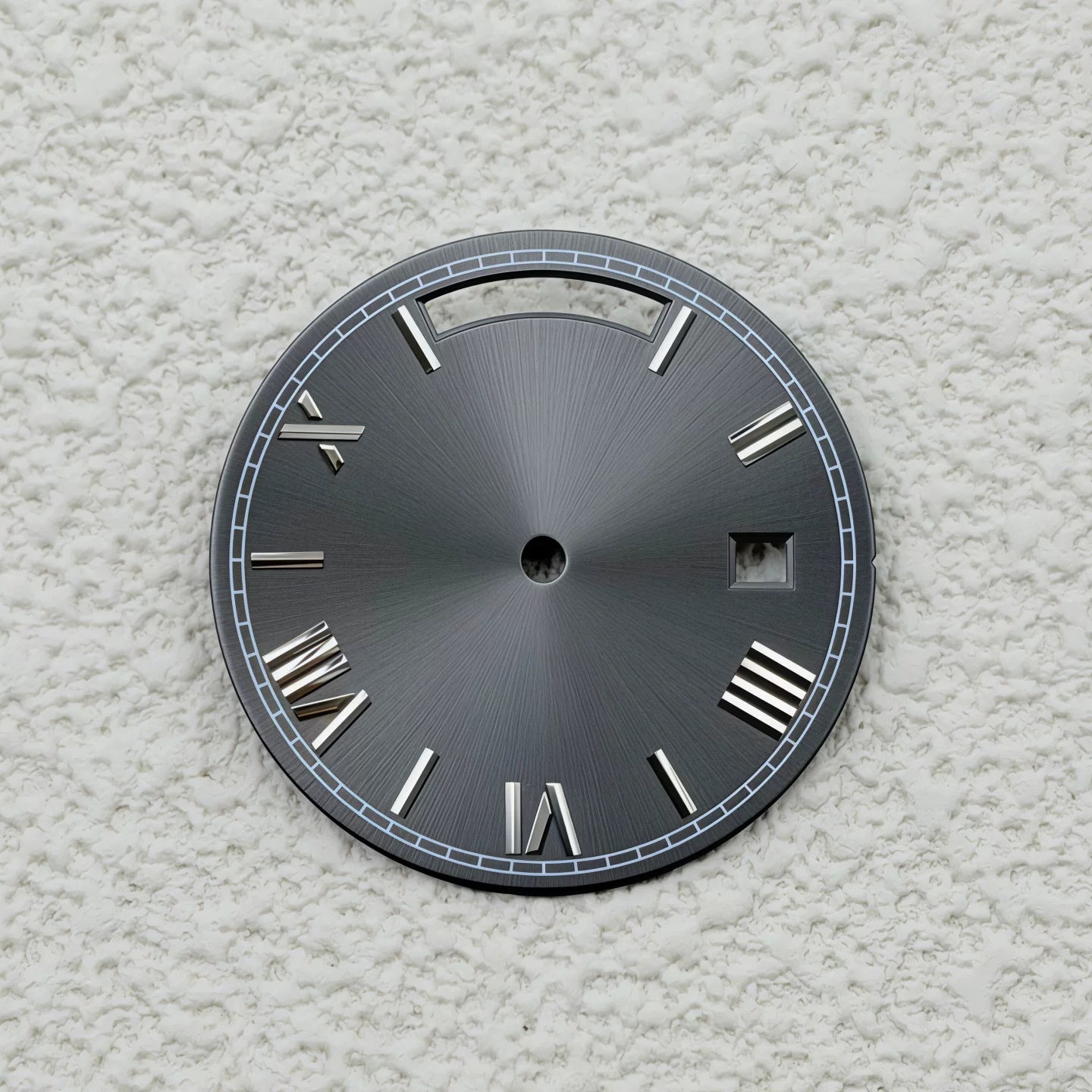 Sterile Miyota 8285 dial Roman Number 31MM Sunburst dial no lume