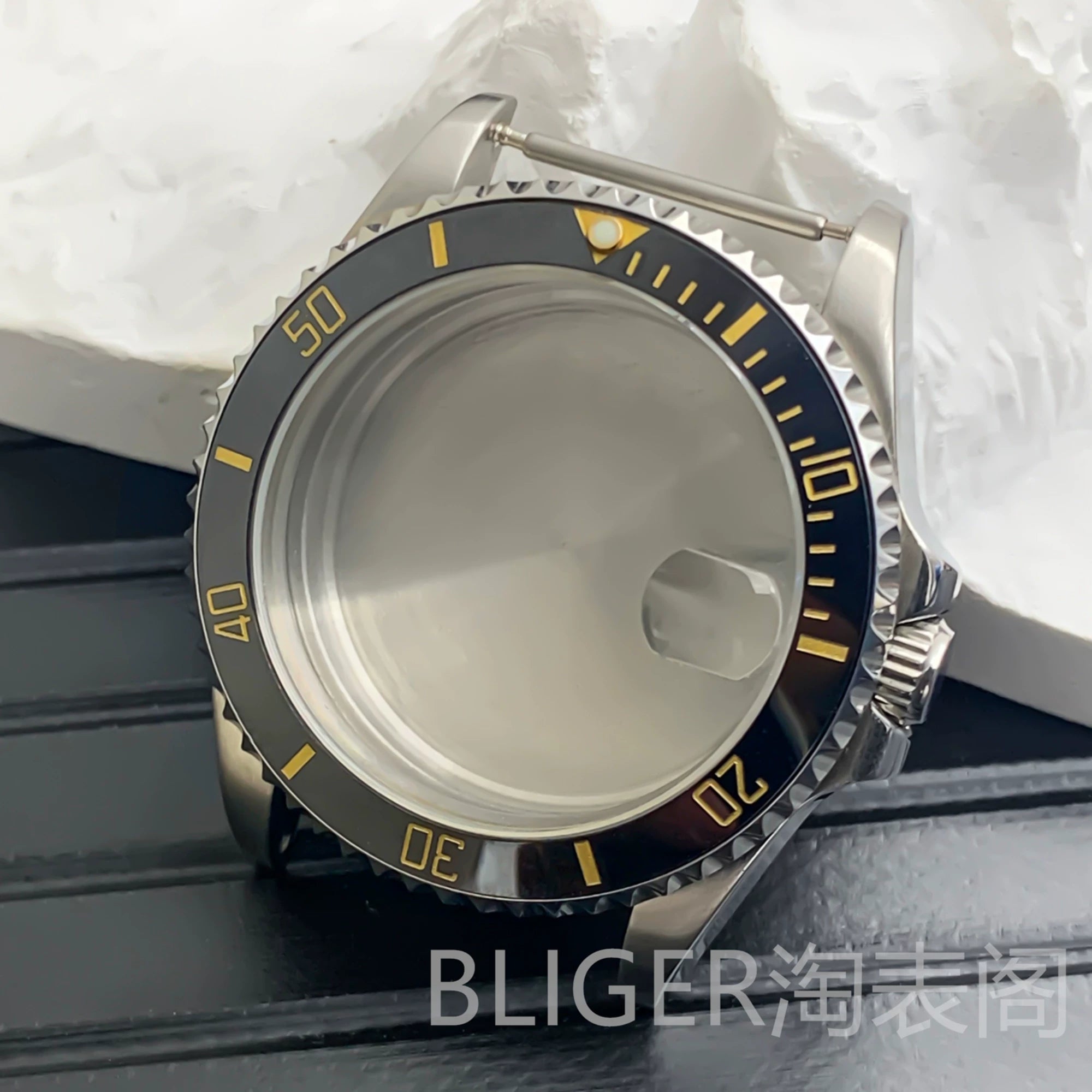 36mm 38mm Submariner Case GMT Bezel NH34 35 36 ETA2824 PT5000 Sapphire 10bar