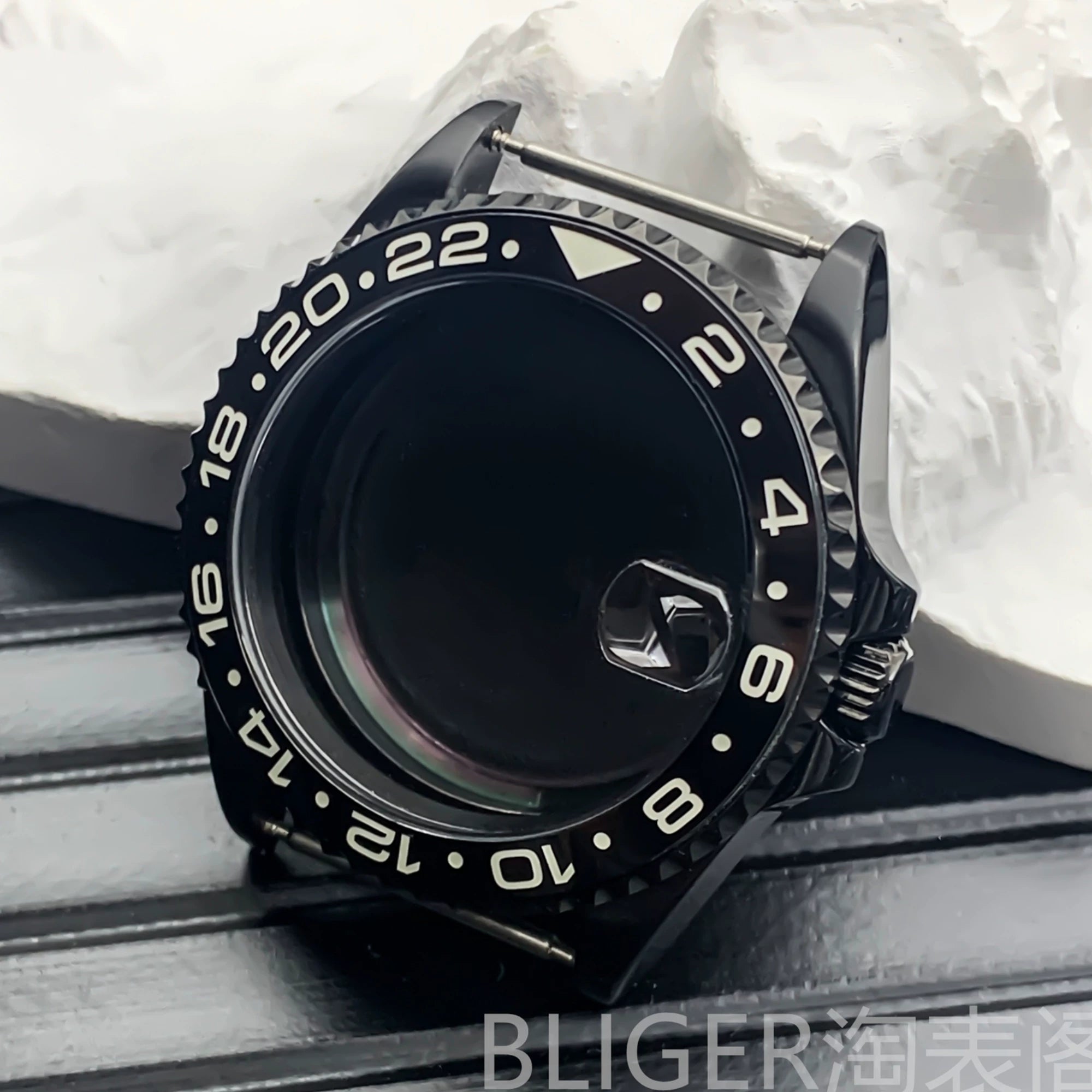 36mm 38mm Submariner Case GMT Bezel NH34 35 36 ETA2824 PT5000 Sapphire 10bar