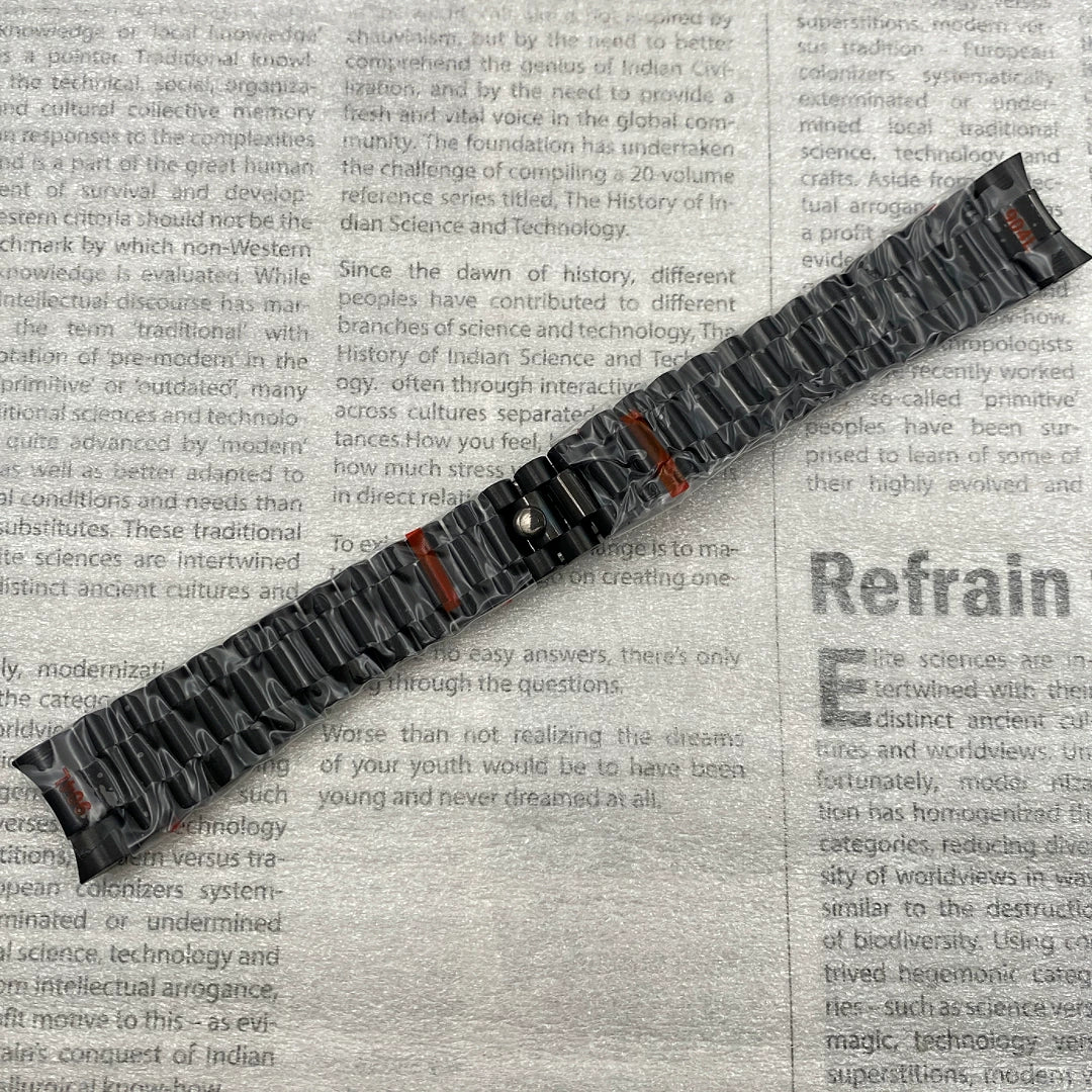 20MM presidential Bracelet strap invisible buckle silver black gold rose gold two tone etc solid stainless steel folding watch band for submriner yacht master datejust explorer