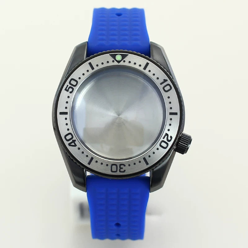 42mm Dive watch Case Modified SPB185/SPB187J1 316L stainless steel for the NH35/36 movement 10bar sapphire