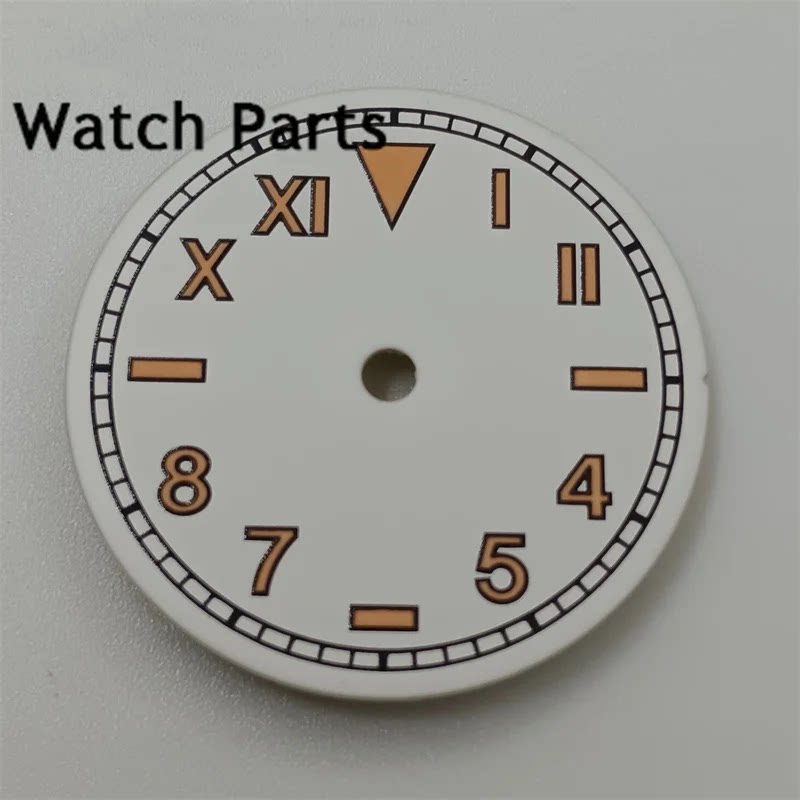 29mm Californian Dial Vintage Roman Number ETA2824 NH35 ST2130 PT MIYOTA Green Lume