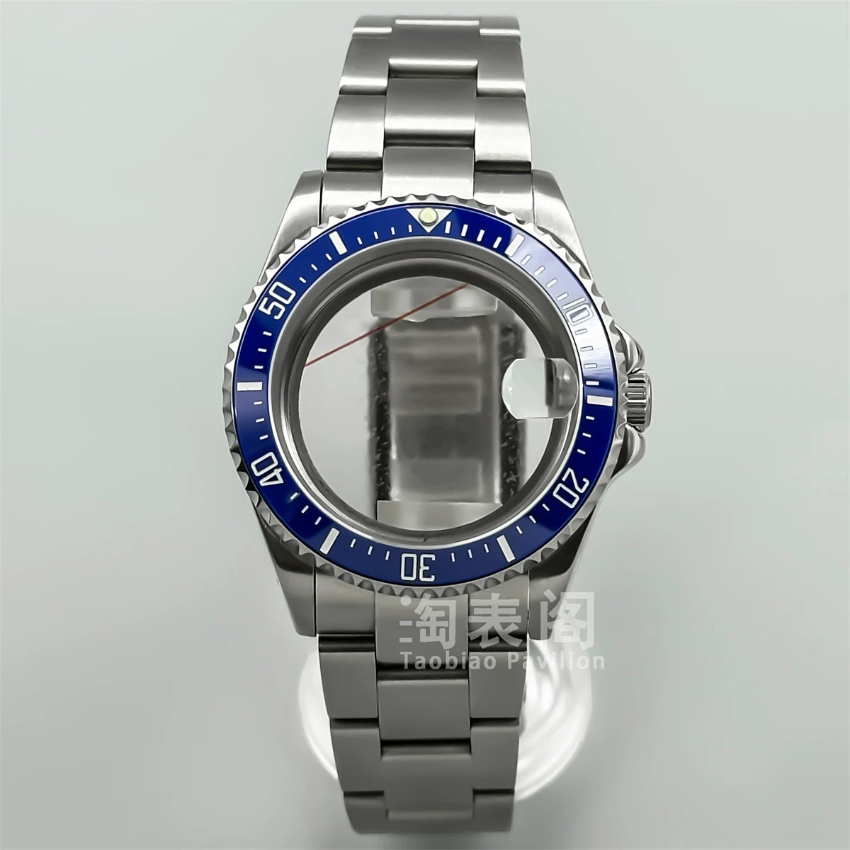 Modified Submariner Case 36mm/38mm GMT Case ceramic bezel sapphire glass for NH35 34 36 38 Etc movement