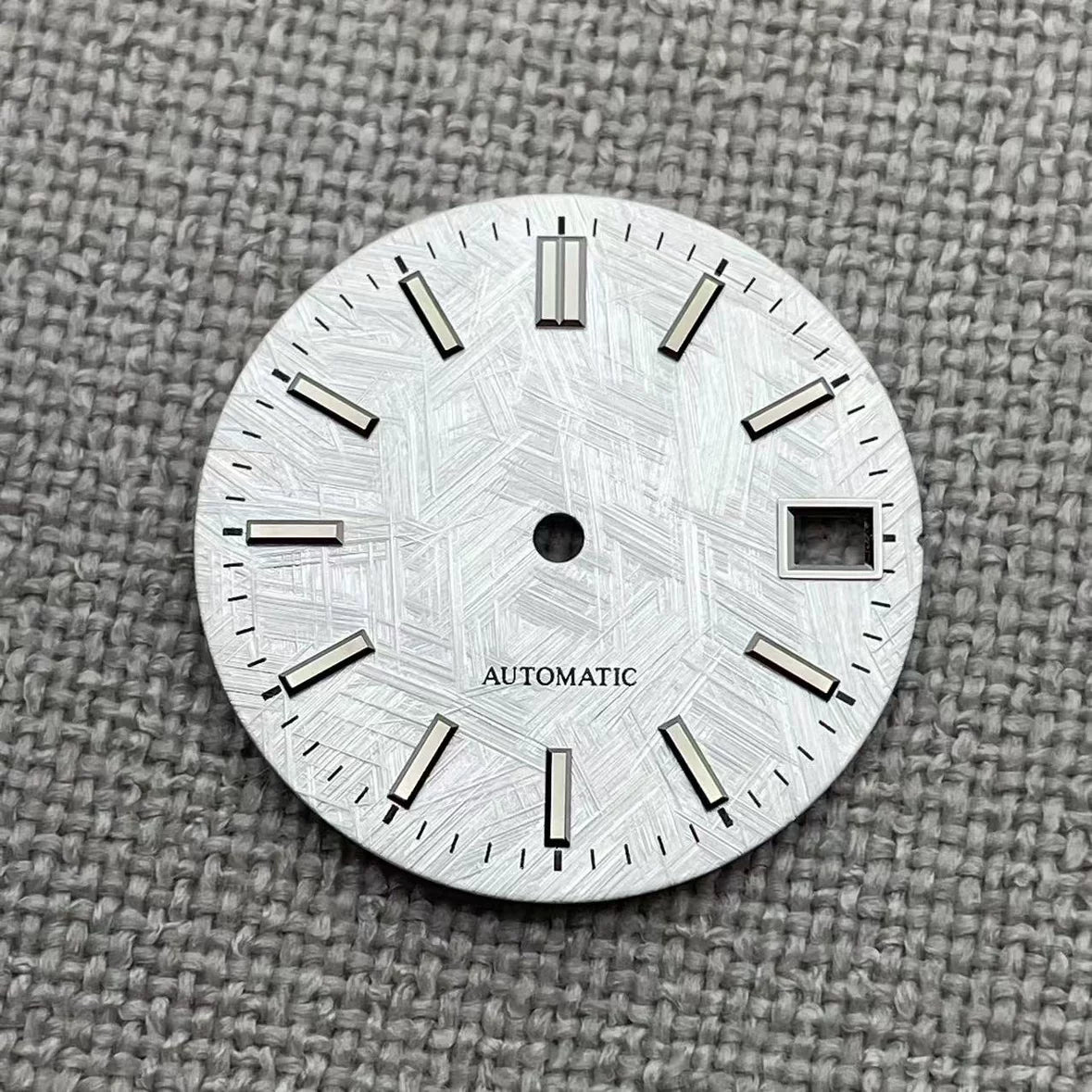 NH35 GS dial no luminous braided mechanical surface dial 28.5mm watch accessories