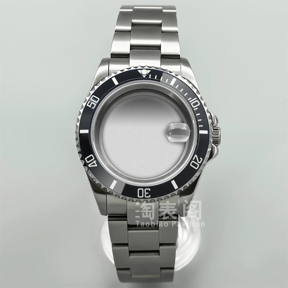 Modified Submariner Case 36mm/38mm GMT Case ceramic bezel sapphire glass for NH35 34 36 38 Etc movement