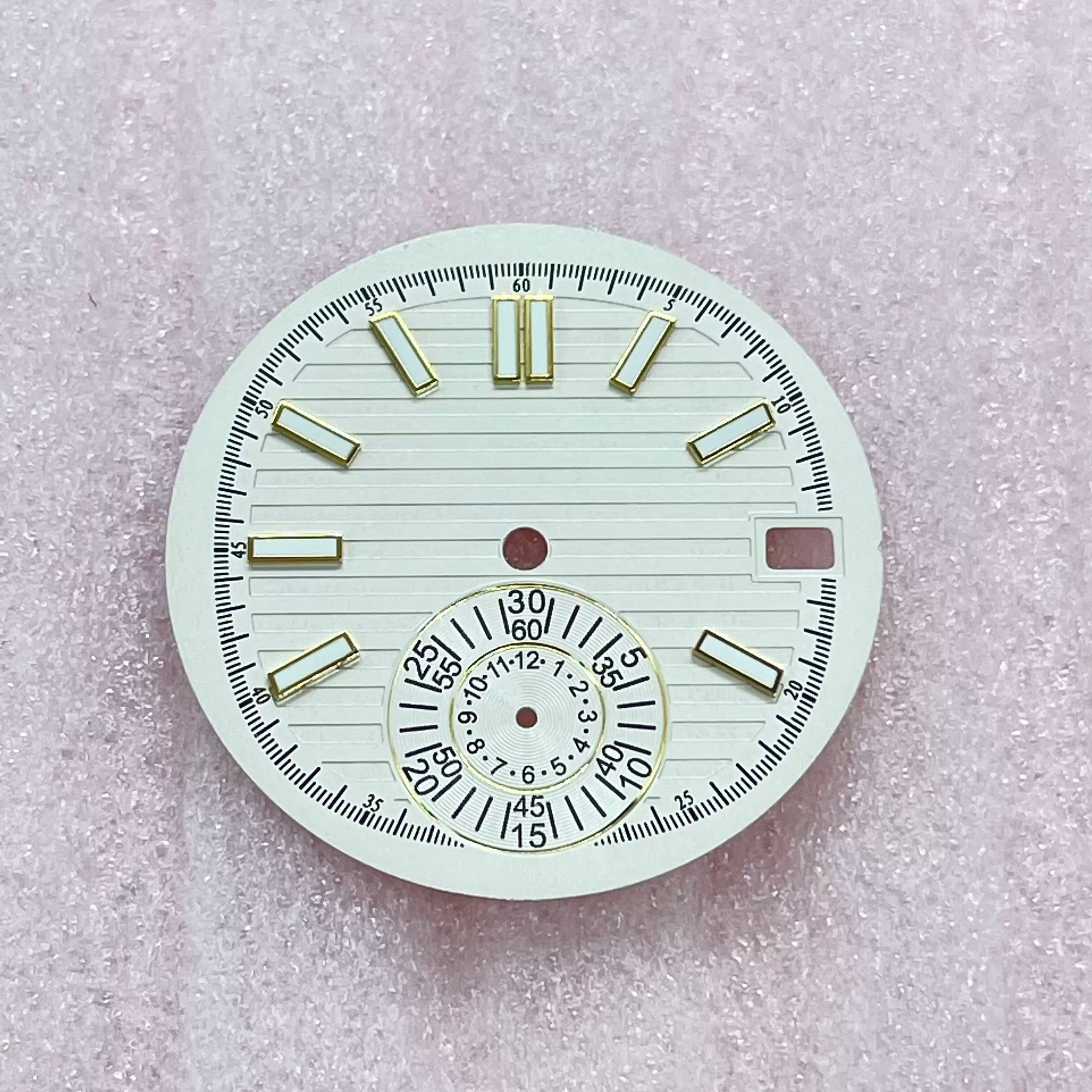 28.5MM modified VK61 dial Green luminous without logo