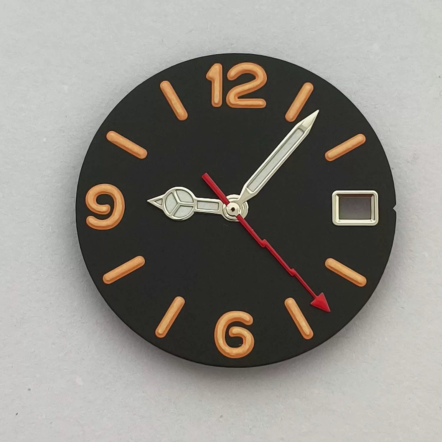 6912 Numerical Dial 28.5mm sunburst / Matte dials with hands fit NH35/36/4R/7S movement