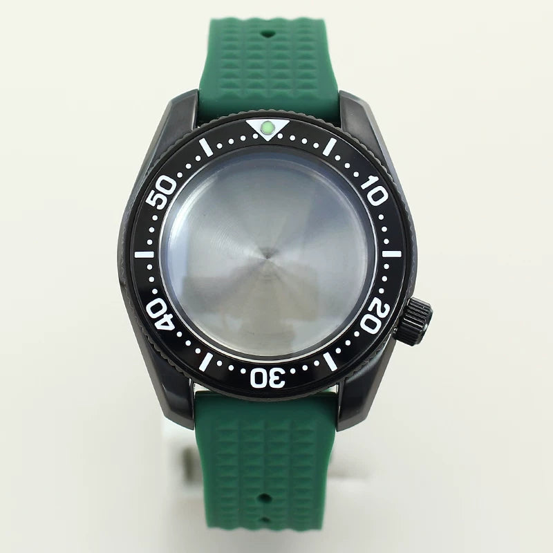 42mm Dive watch Case Modified SPB185/SPB187J1 316L stainless steel for the NH35/36 movement 10bar sapphire