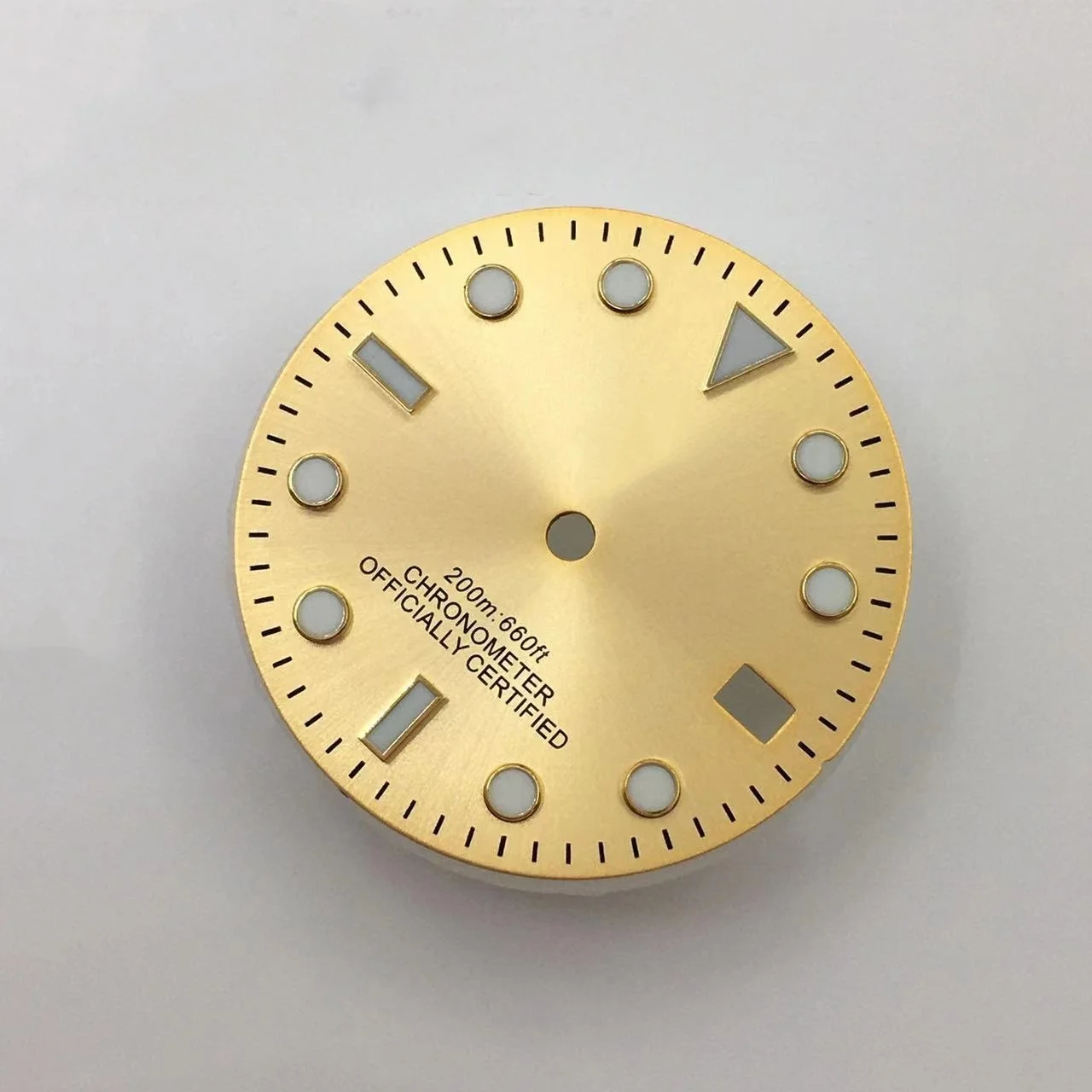 29mm Rose Gold Dial Gold dial Fit NH35 NH36 Blue Luminous custom Accessories