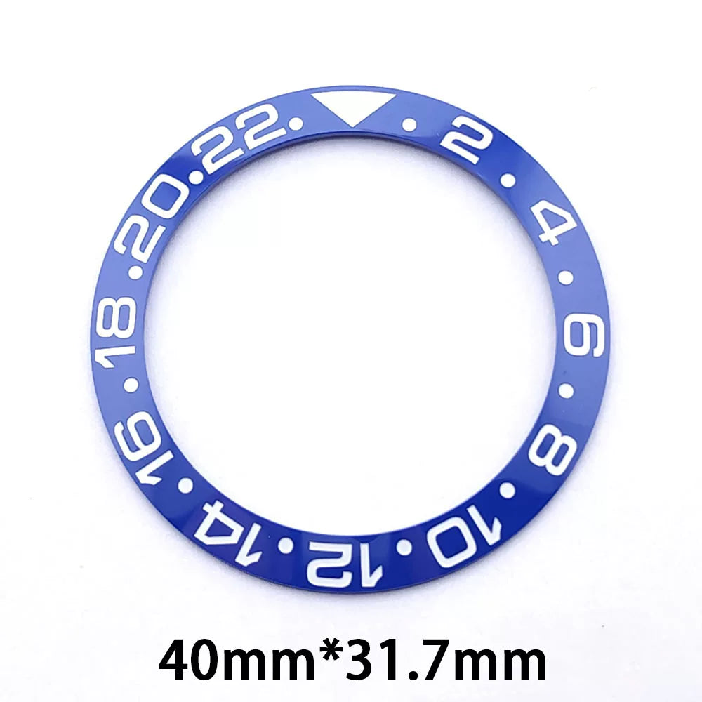 Slope Bezel Insert For 43mm Deep Sea James Cameron Watch Case Ghost King ceramic 40MM * 31.7MM
