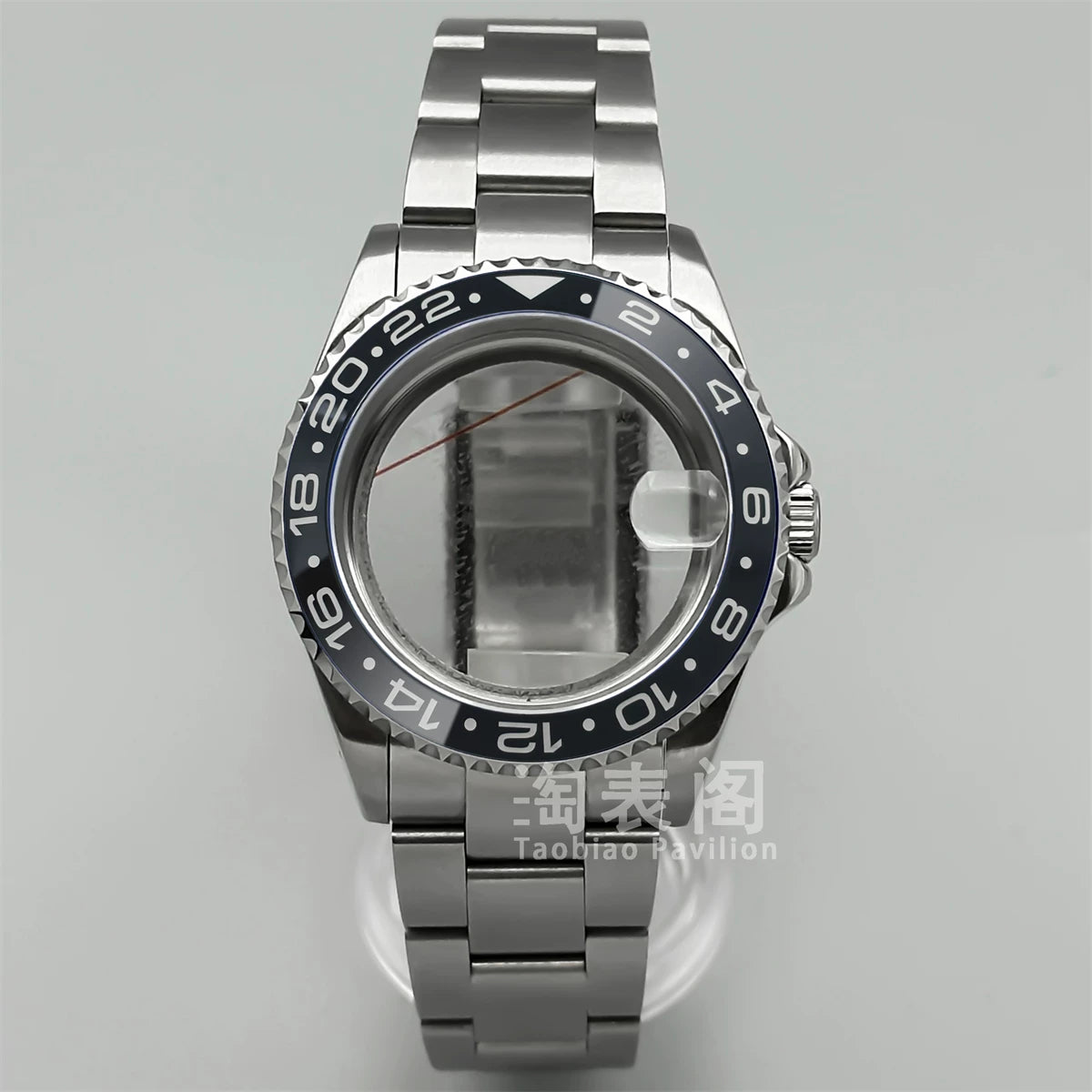 Modified Submariner Case 36mm/38mm GMT Case ceramic bezel sapphire glass for NH35 34 36 38 Etc movement