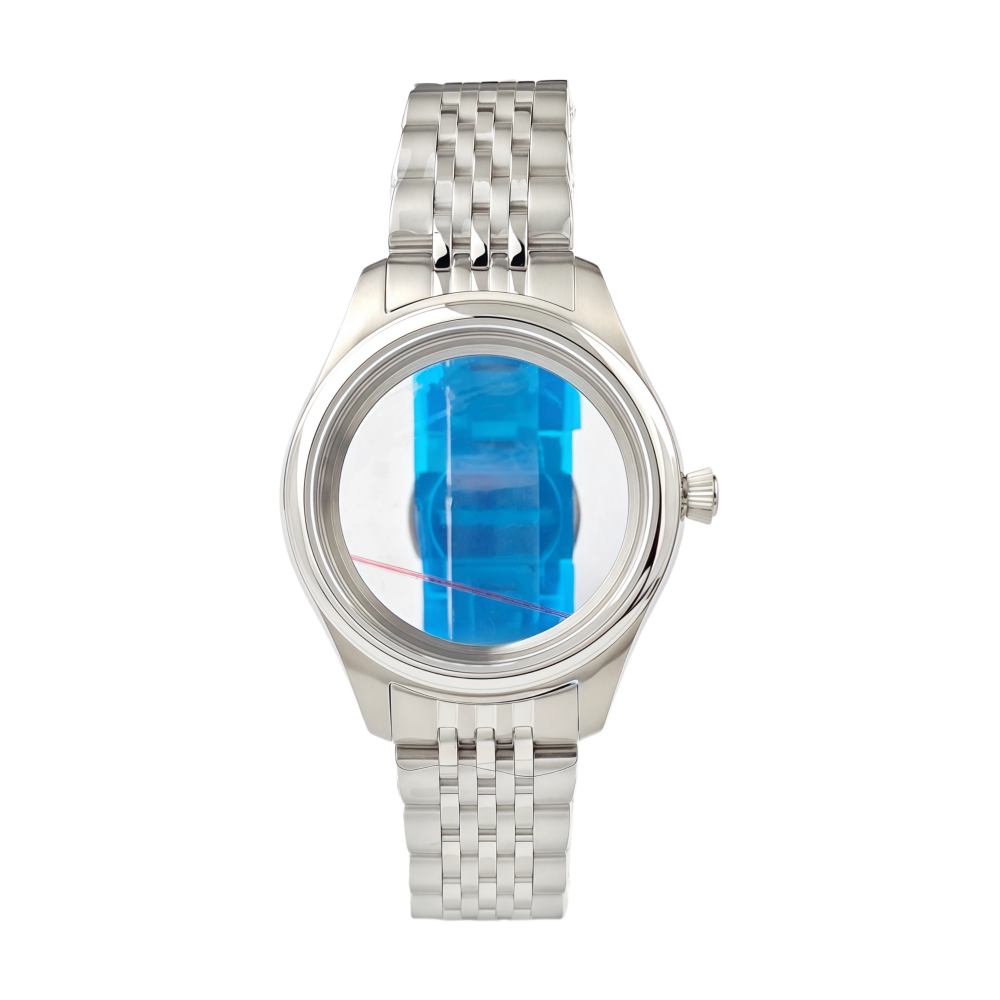 2nd generation cocktail Watch case sapphire Crystal Men 40mm Women 34mm couple Watches parts for NH35 36 38 34