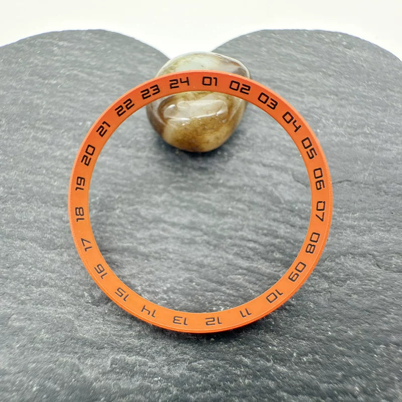 30.3mmチャプターリング SKX007ケース用24時間スケールチャプターリング NH35ケース用プラスチックインナーシャドウ