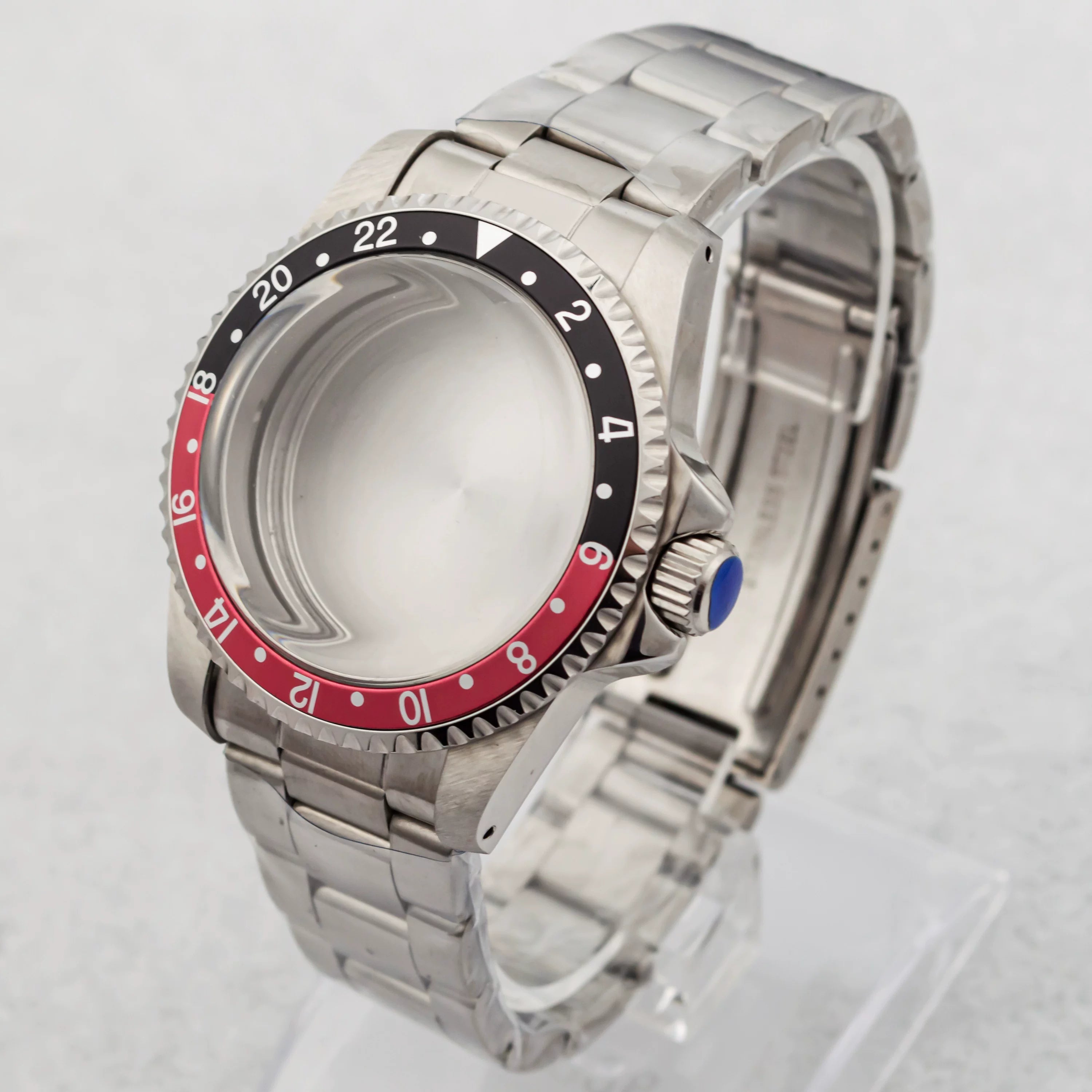 39Mm Vintage Submariner Watch Case Stainless Steel Sapphire 10ATM Fitting NH35/NH36 NH34 NH38 etc Movement