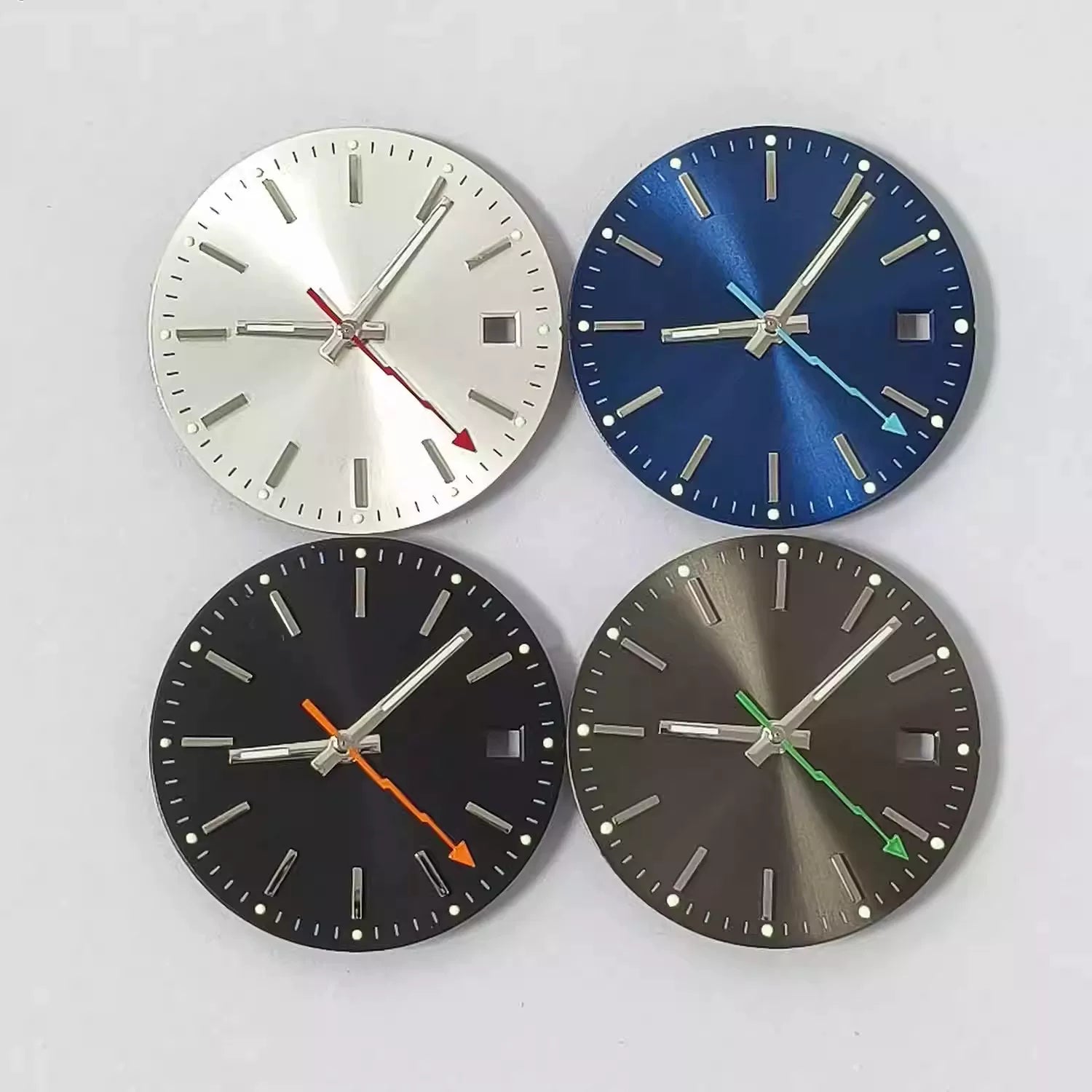 Miyota 8215 Dial Green luminous watch accessories 29mm lume hands for Japanese 8215 8200 and Pearl 2813 movements