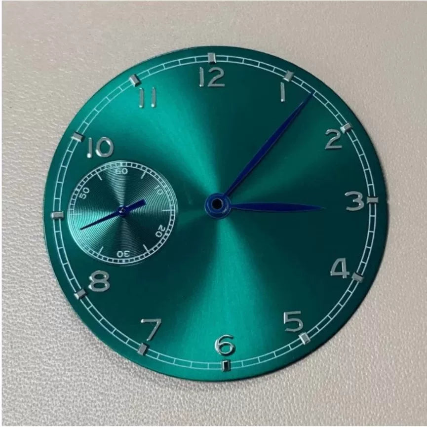 ETA 6497 dials with hands Customizable 37mm dial suitable for ET6497 ST3600 movement