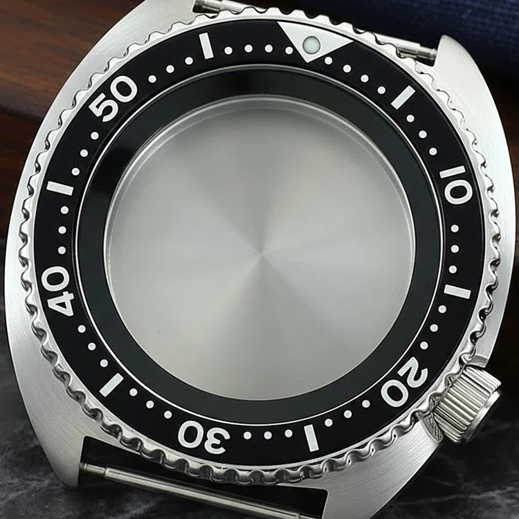 Miyota 9015 watch case 45MM modified turtle watch case Sapphire 20ATM Captain Willard Box