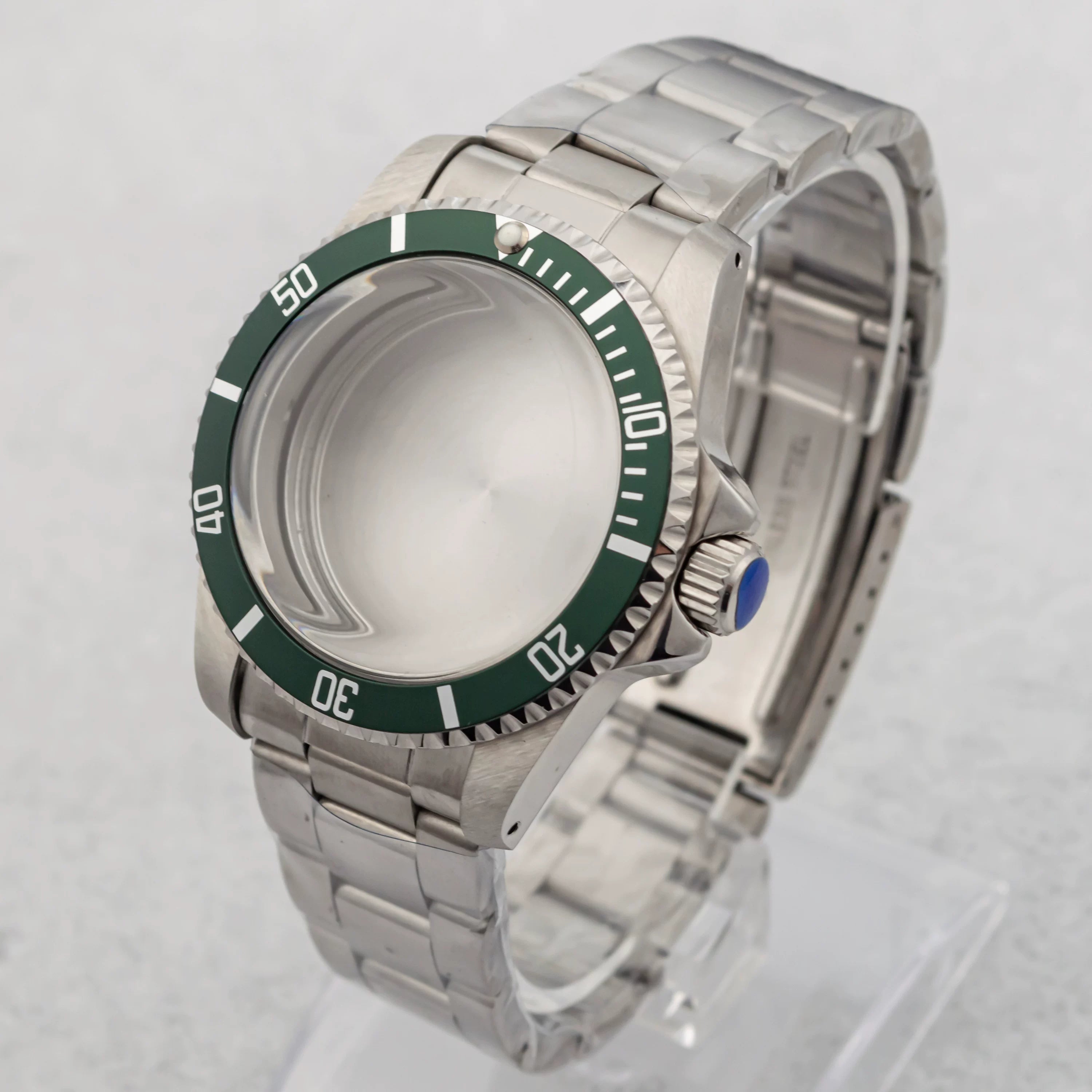 39Mm Vintage Submariner Watch Case Stainless Steel Sapphire 10ATM Fitting NH35/NH36 NH34 NH38 etc Movement
