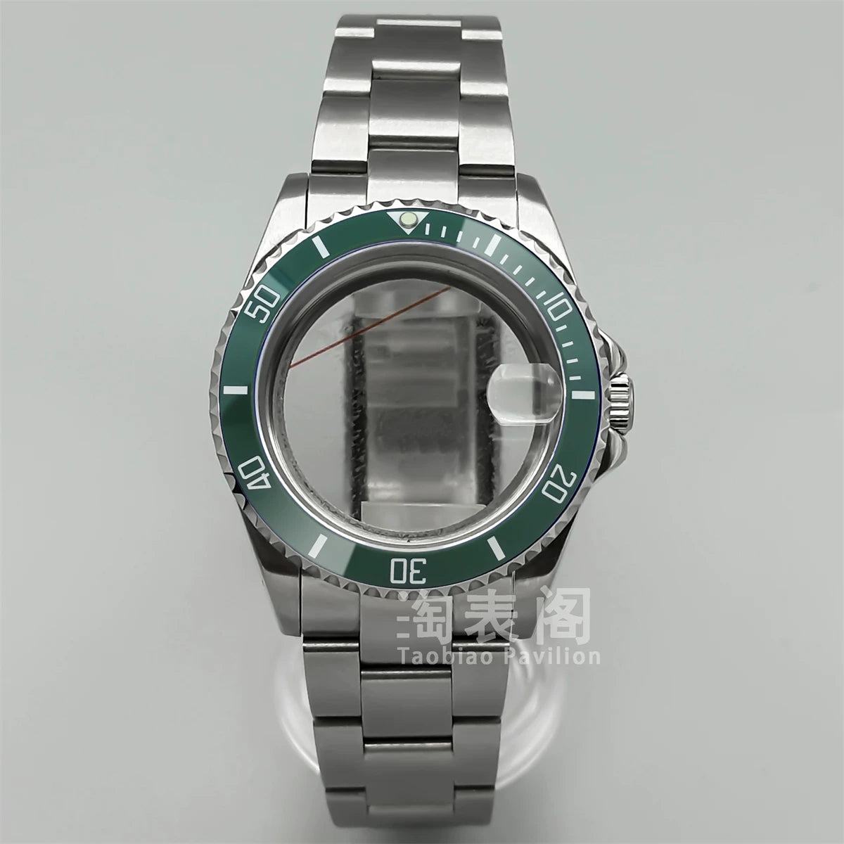 Modified Submariner Case 36mm/38mm GMT Case ceramic bezel sapphire glass for NH35 34 36 38 Etc movement