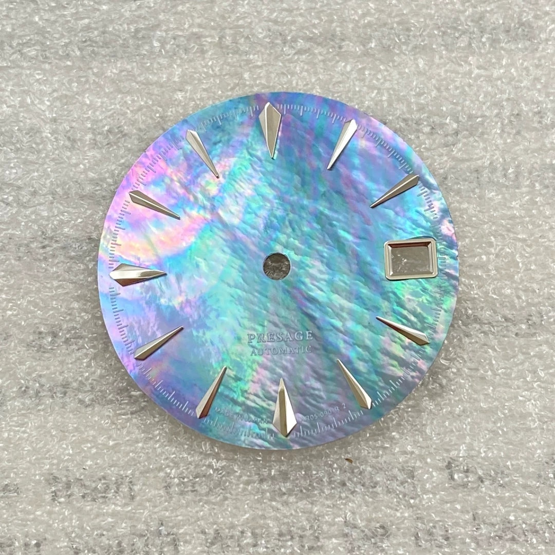 28.5mm Cocktail Dial MOP Half Sterile for NH35 movt