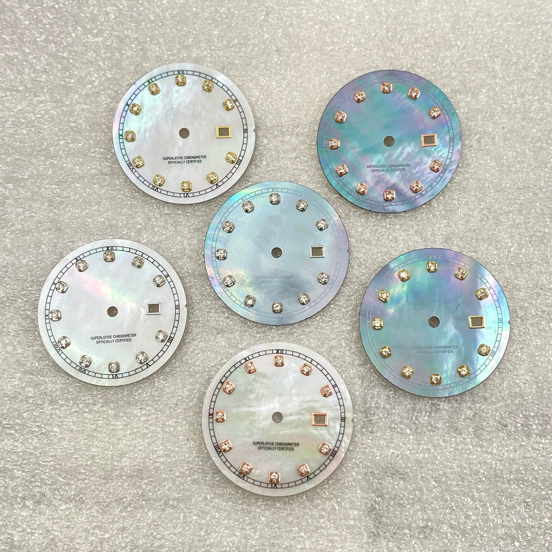 24.5MM MOP Dial Diamond Makers for NH05 Movement